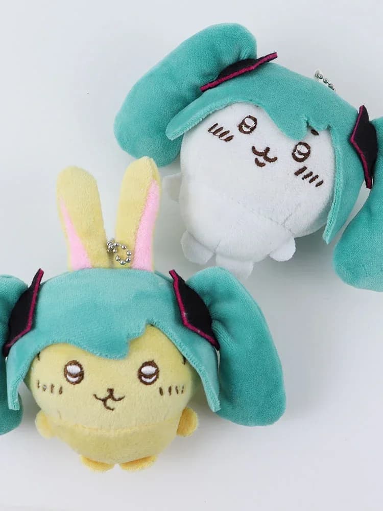 2026 Cartoon Fit Hatsune Plush Doll jiyi Kawaii Toy USAgi Co-branded Doll Plush Toy Cute Bag Pendant Girls Holiday Gift