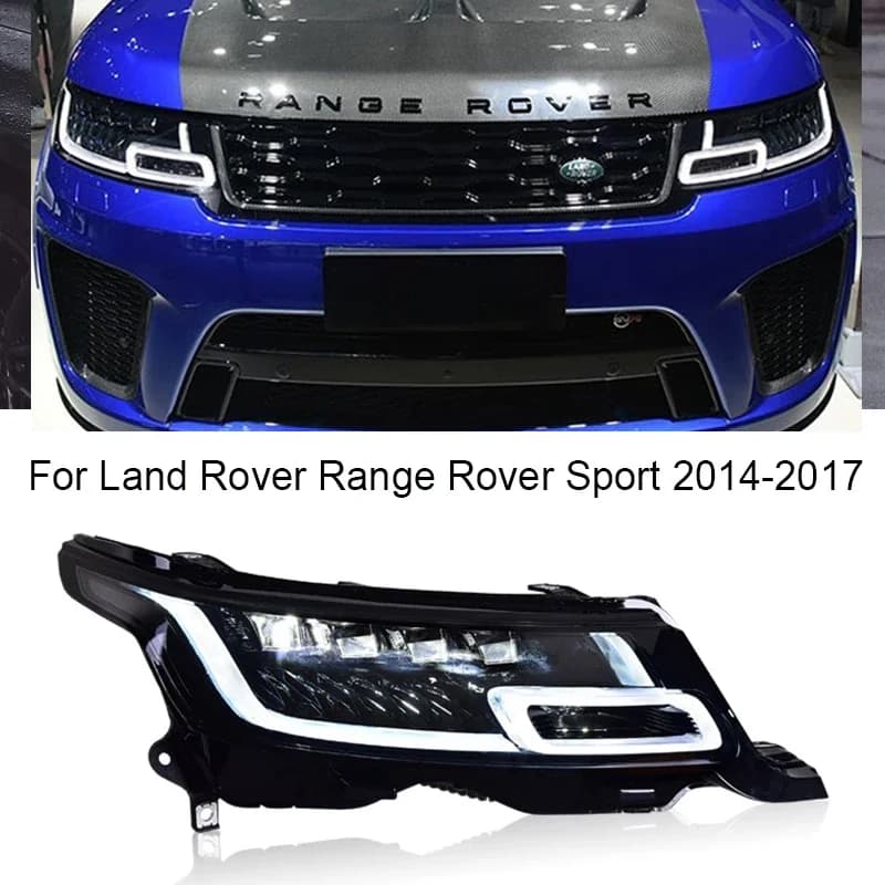 Luci anteriori per auto per Land Rover Range Rover Sport Fari L494 2014-2017 Accessori Modificati Led DRL Gruppo faro