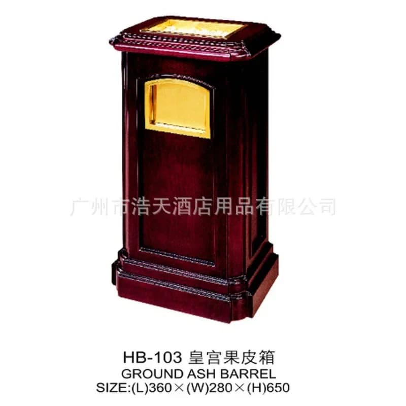 Hot-selling recommended metal trash can, palace trash can, throne seat, soot bucket