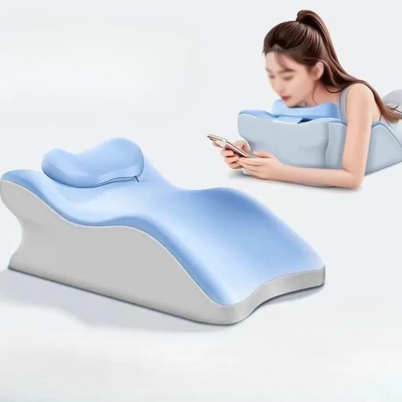 Cuscino ergonomico multi-posizione per dormire, supporto per la schiena, cuscino a cuneo confortevole per letto e soggiorno