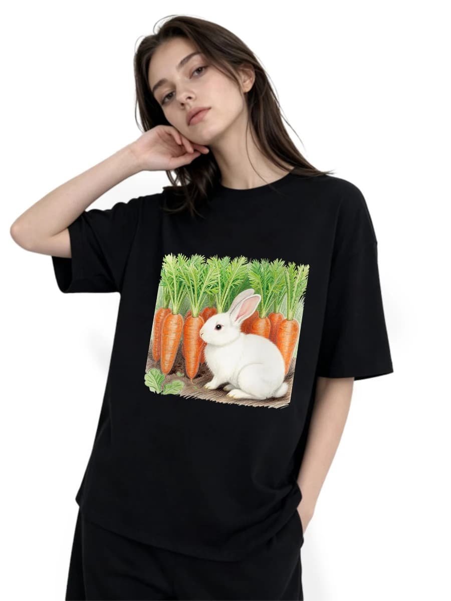 T-shirts Quality Cotton Slim Elegant Business Commute Woman Versatile Aesthetic Graphic T Shirts Graceful Unique Lightweight
