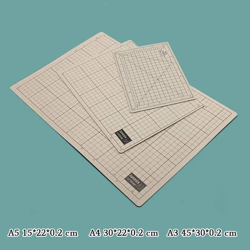 Linea di griglia in PVC Taglio autocurativo A2 Tagliere bicolore Fai da te Manuale Timbro di gomma Intaglio Pad Griglia da taglio