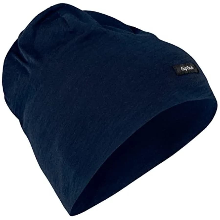Berretto GripGrab in misto merino leggero da indossare sotto il casco, invernale, termico, per ciclismo, in lana, traspirante, tipo skull cap