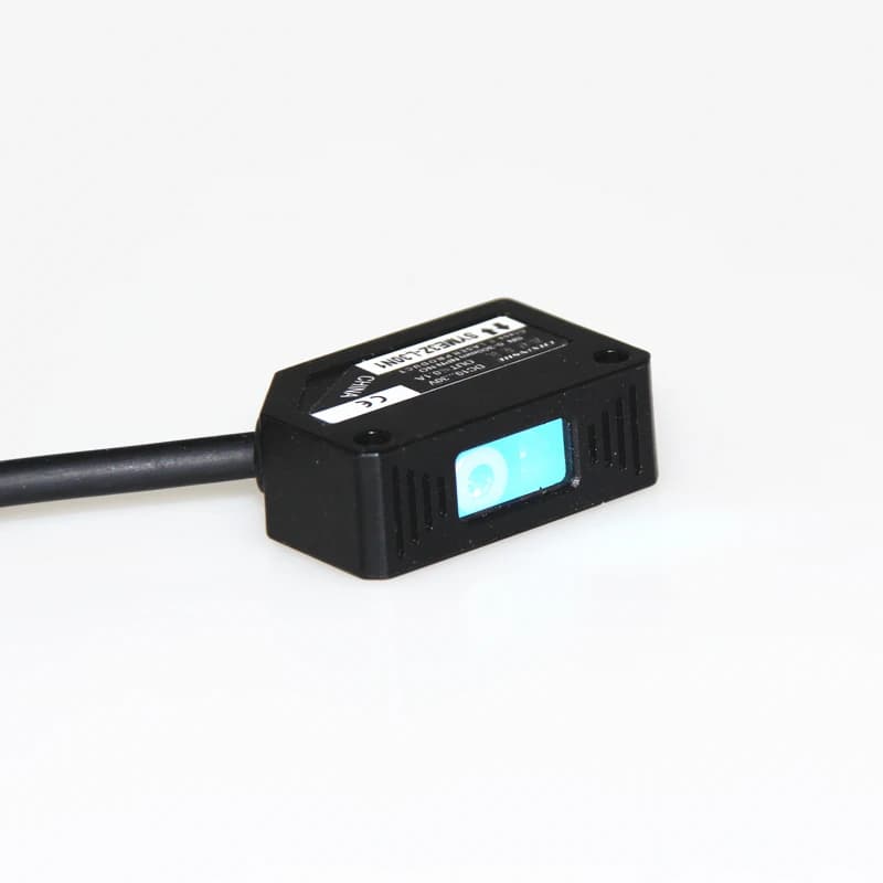 SYME3Z-L30N1 Laser Sensor Diffuse Reflection Photoelectric Switch NPN NO 200mm Adjustable 12-24VDC 200mA Visible Light
