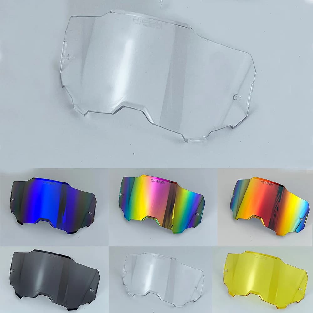 Lens for 100 Men Women Crossbody Glasses MX Helmet Moto Dirt Bike ATV Skiing Outdoor Sports Glass Scooter Glasses Mask Cycling
