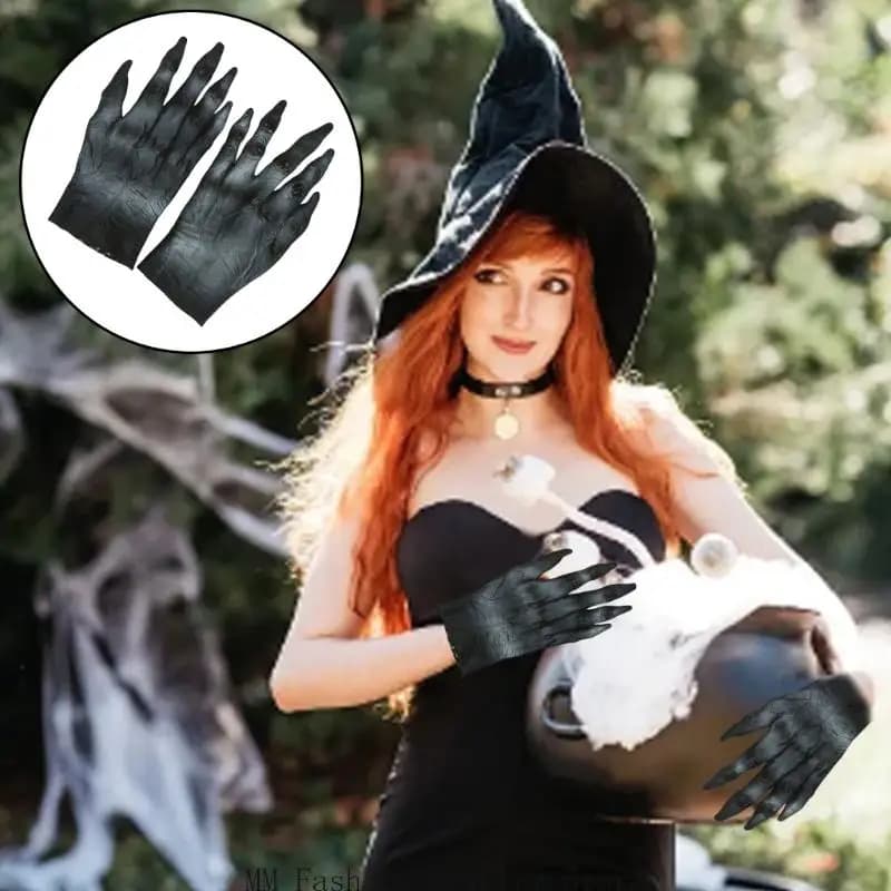 D0UB Lattice Werex Werex Glove DEMONS ORRIFICI GLOVE MASSTERS GLOVE HALLOWEEN DEVIL MASK