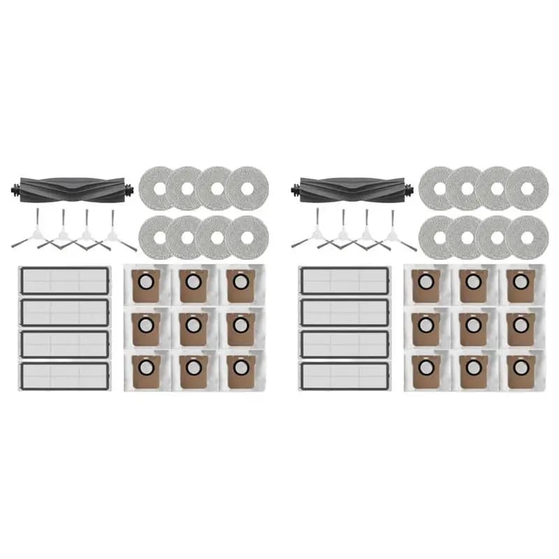 Set BAAJ-2 per Dreame L10S Ultra/S10 Pro, per Xiaomi Robot Vacuum X10 Plus, spazzola principale, spazzola laterale, filtri Hepa, sacchetti per la polvere