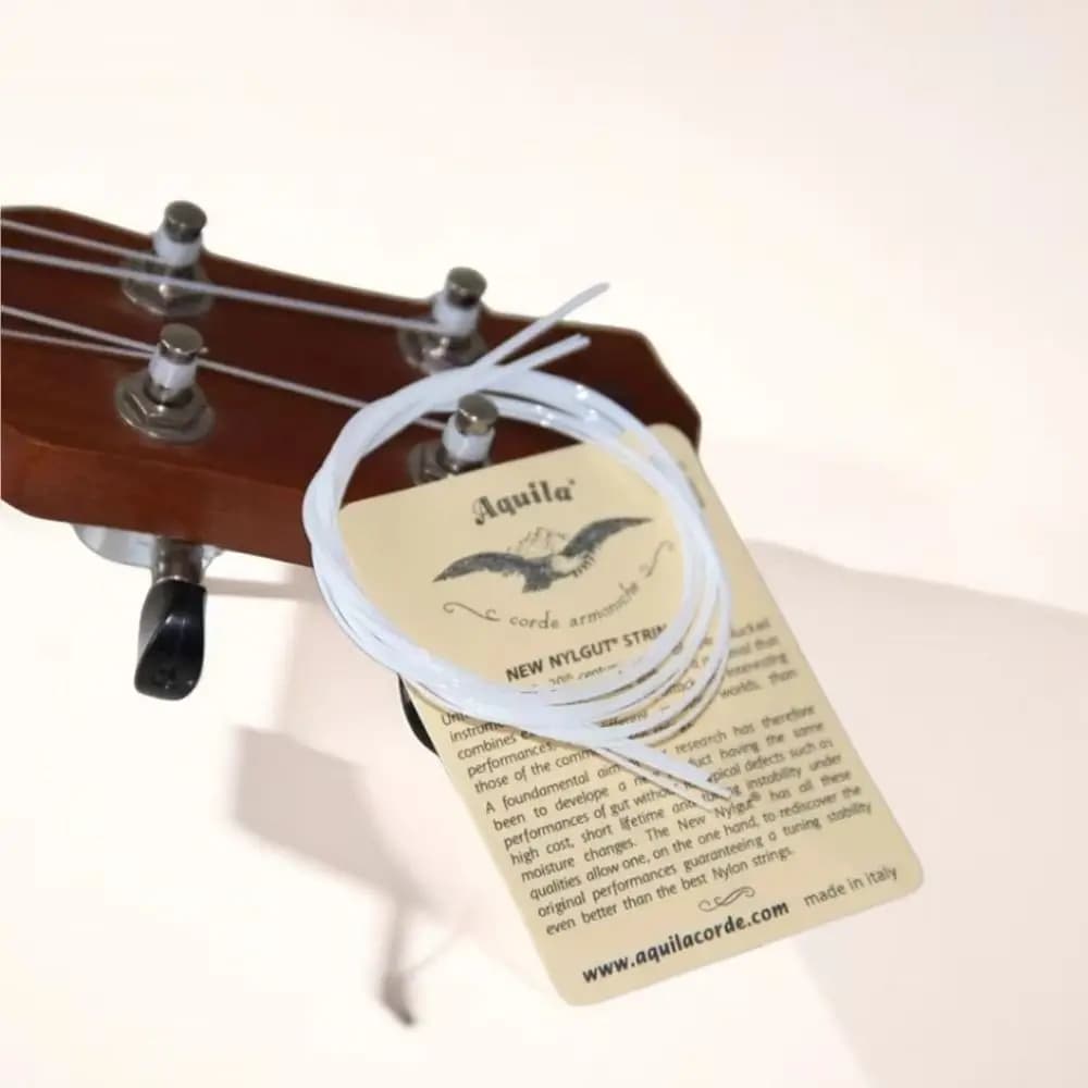 Corde per Ukulele in Nylon 2024 Facili da Installare, 4 Corde, Parti per Strumenti Musicali, Corde Nylgut Durevoli