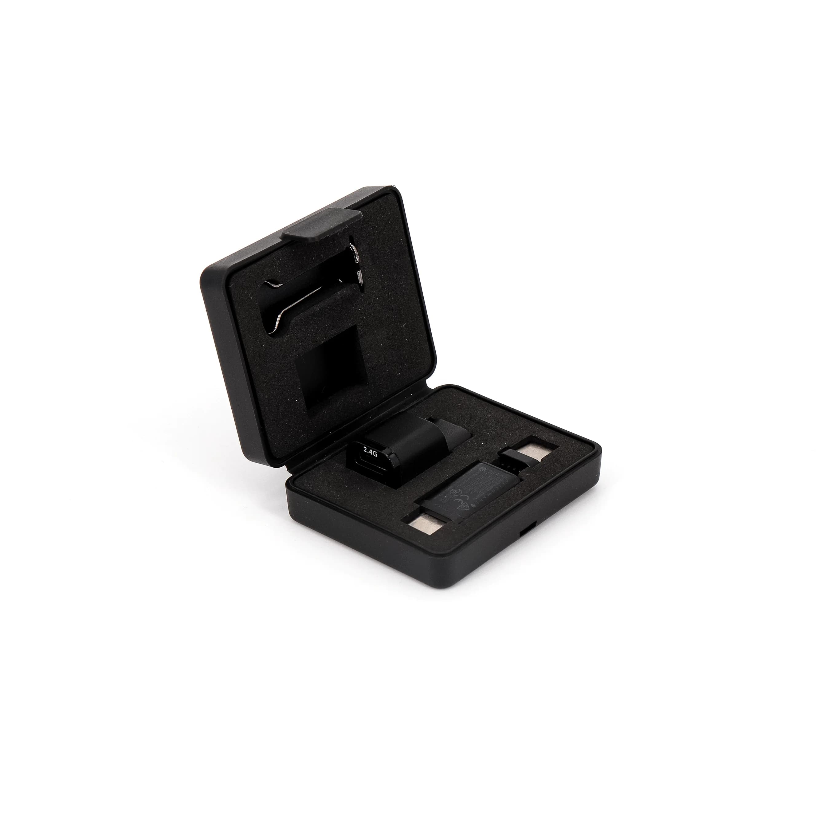 Docking station magnetica USB C per mouse wireless - Hub 2 in 1 con slot per ricevitore da 2,4 GHz e porta di ricarica, adattatore staccabile Comp