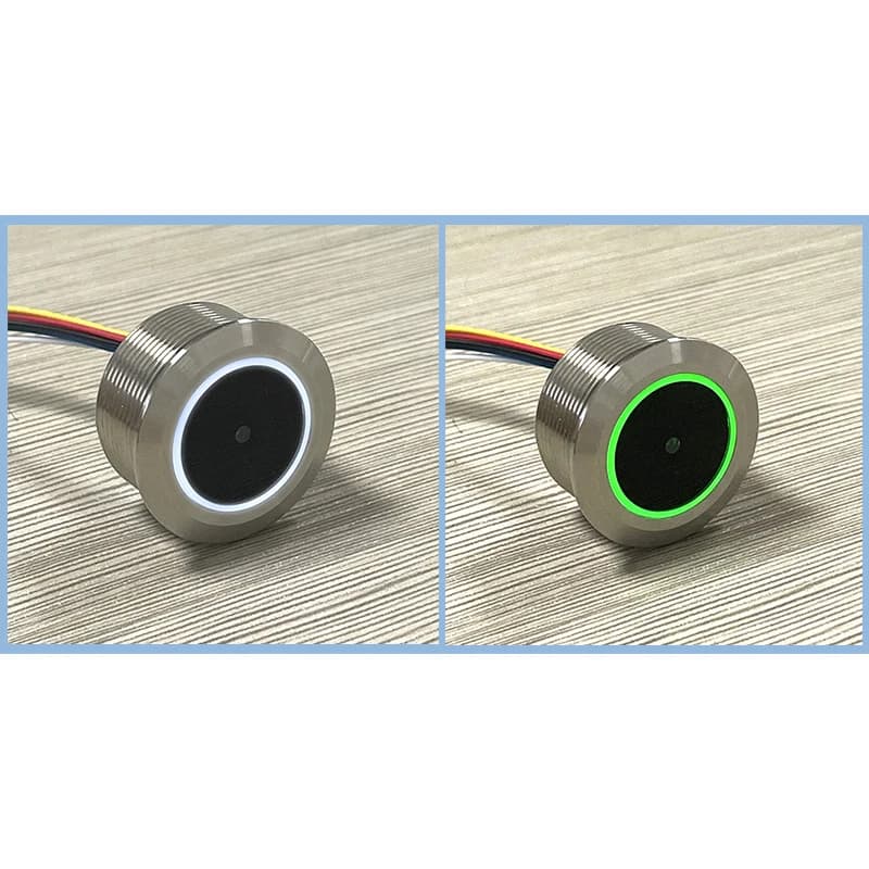 GM861 UART/USB Ring Luminous Indicator for Stainless Steel Case 1D/QR/2D Barcode Scanner QR Code Barcode Scanner Module