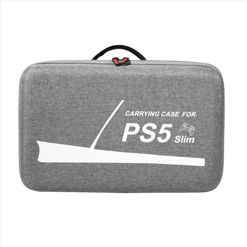 Custodia da trasporto A72Z per PS5 Slim, custodia rigida da viaggio portatile con custodia per console, controller, accessori per giochi