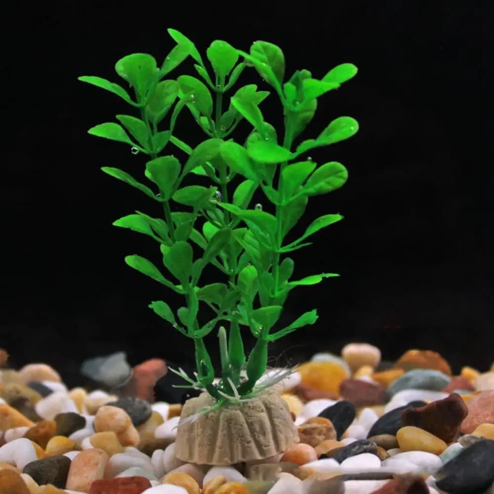Decorative Artificial Underwater Plants Lifelike Plastic Fish Tank Seaweed Simulation 10cm Fake Water Weeds Ornament Aquarium