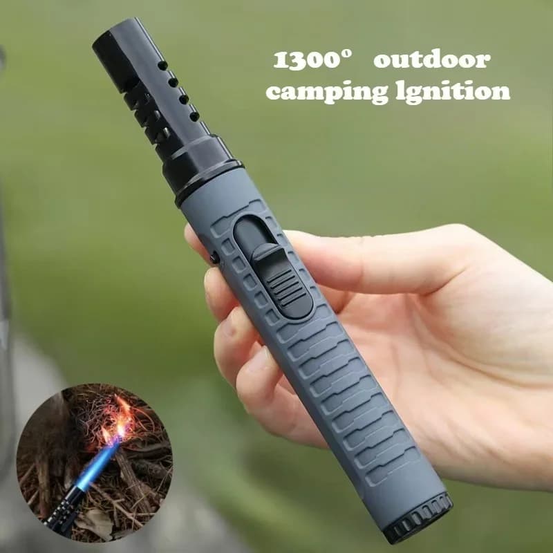 Nuovo 1300 ° Accensione da campeggio esterna Illuminazione portatile Pistola Stufa Accessori Campeggio Barbecue Lanciafiamme Accenditore gonfiabile