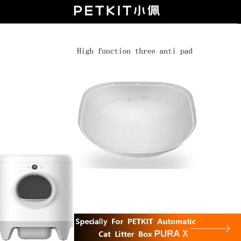 Petkit PURA X Sandbox Lettiera per gatti Tappetino Accessori Tre pad di prevenzione ad alte prestazioni T3 Dedicato PER PETKIT PURA X