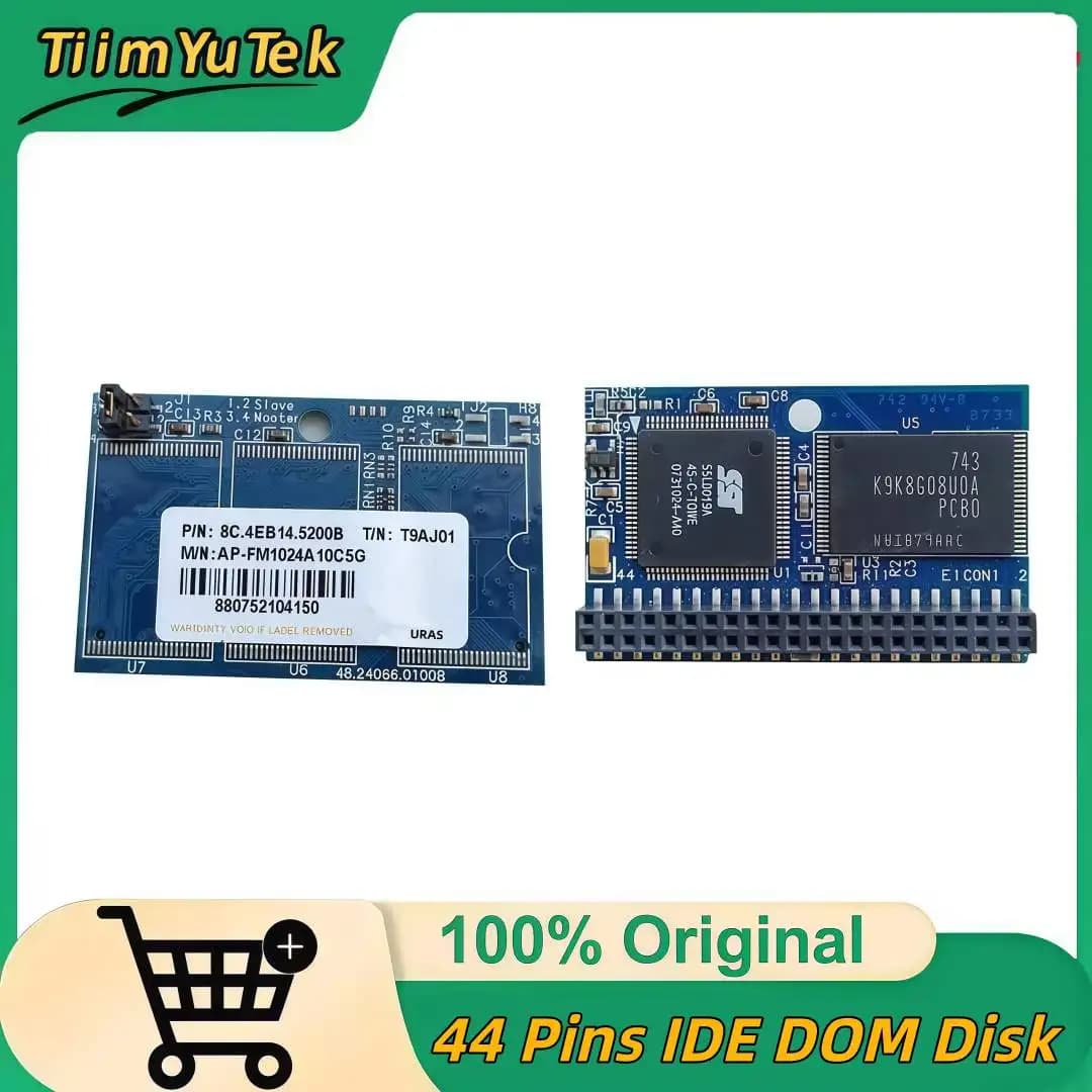 44Pin IDE Flash Memory 1GB 4GB 8GB 64GB 128GB MLC PATA Module 44P IDE DOM Disk On Module DOM FLASH