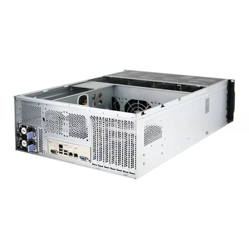 S46524 For Chia Mining Super huge storage 24 bays 4u hotswap rack NVR NAS server chassis