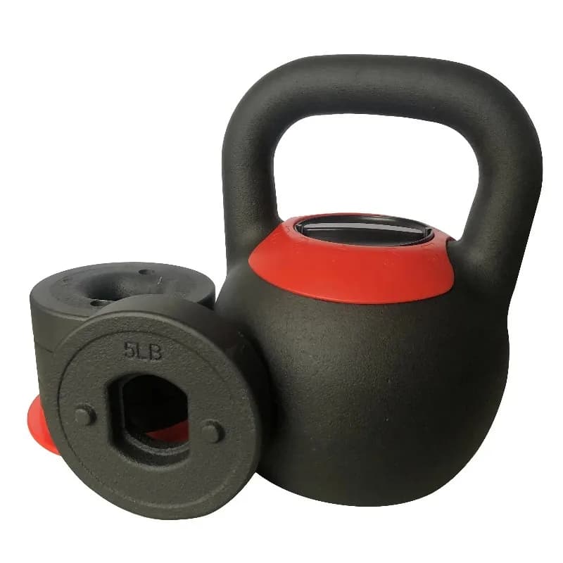 Set di Kettlebell Personalizzabili con Maniglia Regolabile, Costruzione Resistente per Esercizi a Casa e Uso Competitivo