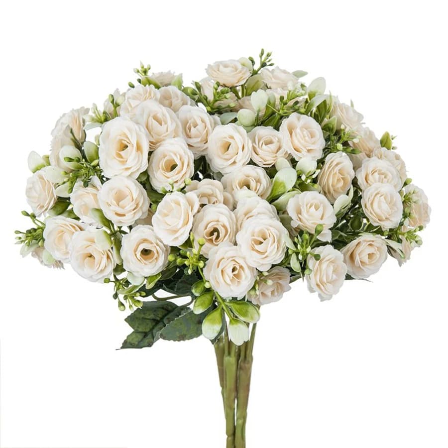Artificial Flowers Silk Rose Wedding Bouquet House Table Outdoor Garden Arch Decoration Gift Room DIY-proof ultraviolet rays