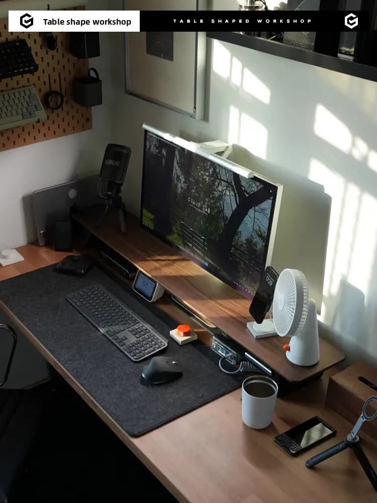 Supporto Espositivo Modulare Z3 per Scrivania, Accessori per Supporto Telefono, Auricolari e Tablet, Cassetto, Stile Moderno e Semplice