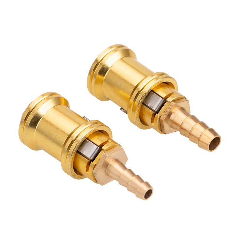 Adattatore per Gonfiaggio Pneumatici Auto 1/2 Pezzi, Connettore Rapido per Pompa, Clip per Valvola per Gonfiaggio Veloce, Kit Riparazione Pneumatici