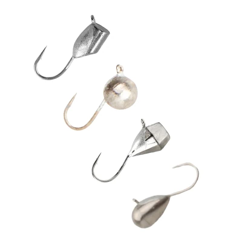 Set of 40 fishing baits, I love drip fishing for fishing on ice, I love jig for bass, pike, crankbait with box, fishing accessories kit