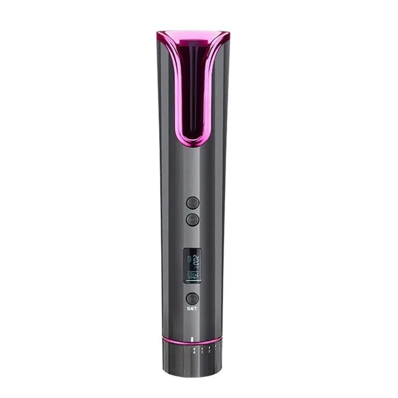 oSorpresao Ferro Arricciacapelli USB Portable Automatic 150-200 °C Arricciacapelli Anti-Rotation with Adjustable Temperature
