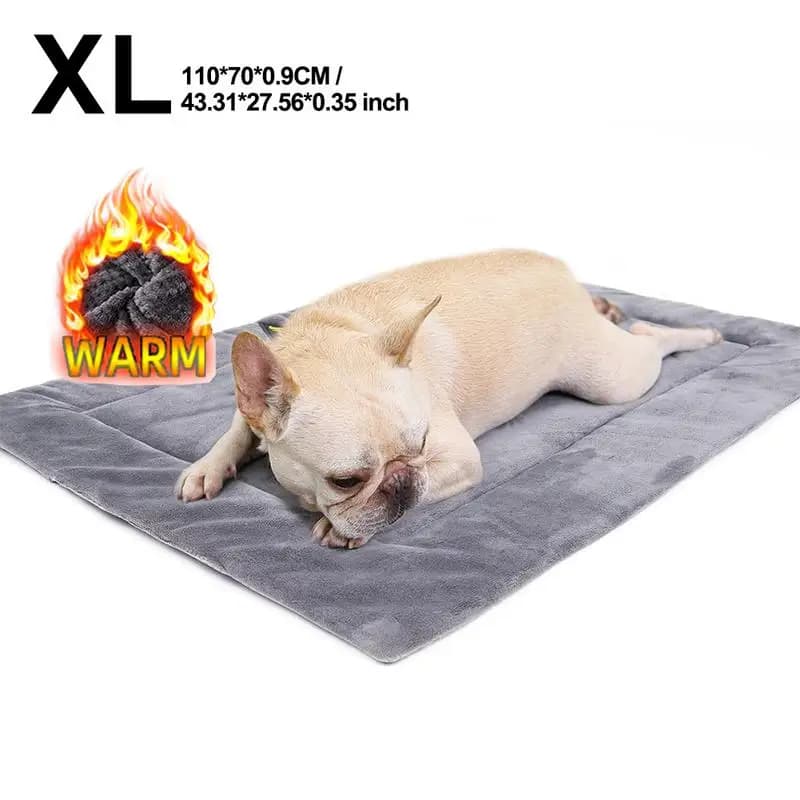 Tappetini per animali domestici autoriscaldanti coperta per cuccioli di flanella tappetino riscaldante per gatti anziani cani piccoli animali domestici Pad riflettente termico