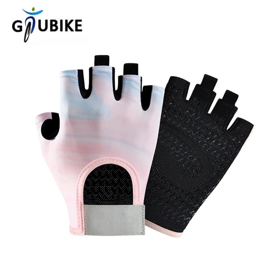 GTUBIKE 1 pair new cycling gloves breathable gym gloves for weight lifting gloves without finger training exercise fitness