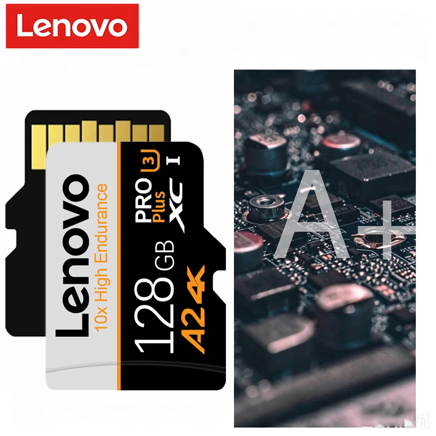 Lenovo Ultra Micro SD Card V30 U3 Class10 High-Speed Memory Card 128GB 256GB 512GB Mini SD Card for Phone Camera Dash Cam