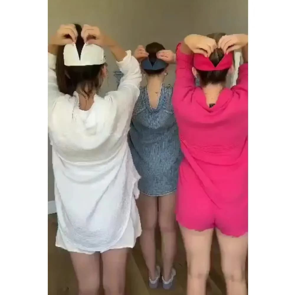 Cappello da donna con attacco magnetico ad asciugatura rapida, traspirante, leggero e protettivo dal sole, adatto alla coda di cavallo - per la corsa, tennis e golf