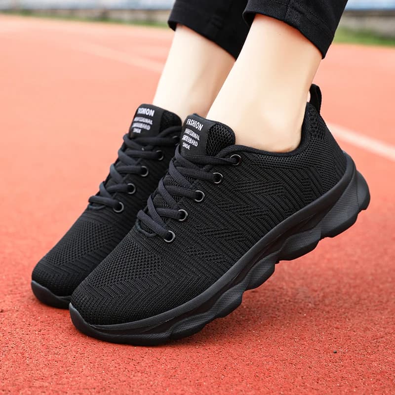 Autunno Donna Walking Jogging Running Scarpe sportive Nuovo stile Moda Sneakers leggere AthleticTrainers Youngsters Ventilat