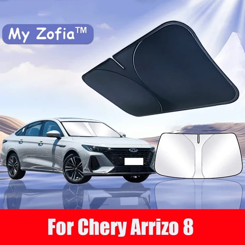 Per Chery Arrizo 8 2023 2024 2025 Auto Parabrezza Parasole Copertura Anti UV Protezione Ricambi Auto