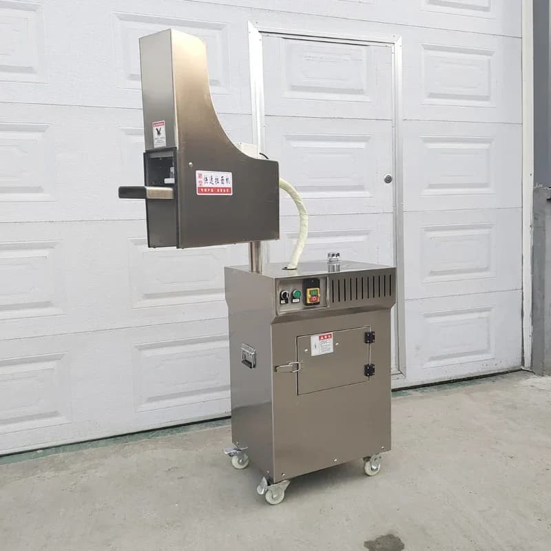 Commercial Noodle Machine For Ramen Pasta Automatic Hydraulic Extrusion Imitation Hand Ramen Machine With 3 Molds
