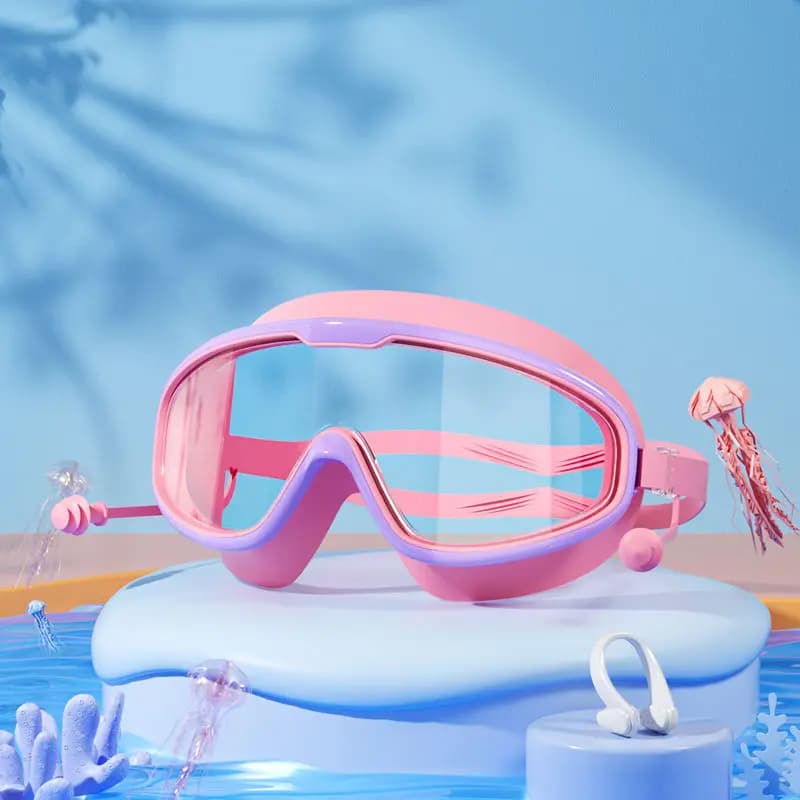 High-definition swimming occhialini anti-fogging High-definition swimming occhialini without clogging Large frame swimming occhialini