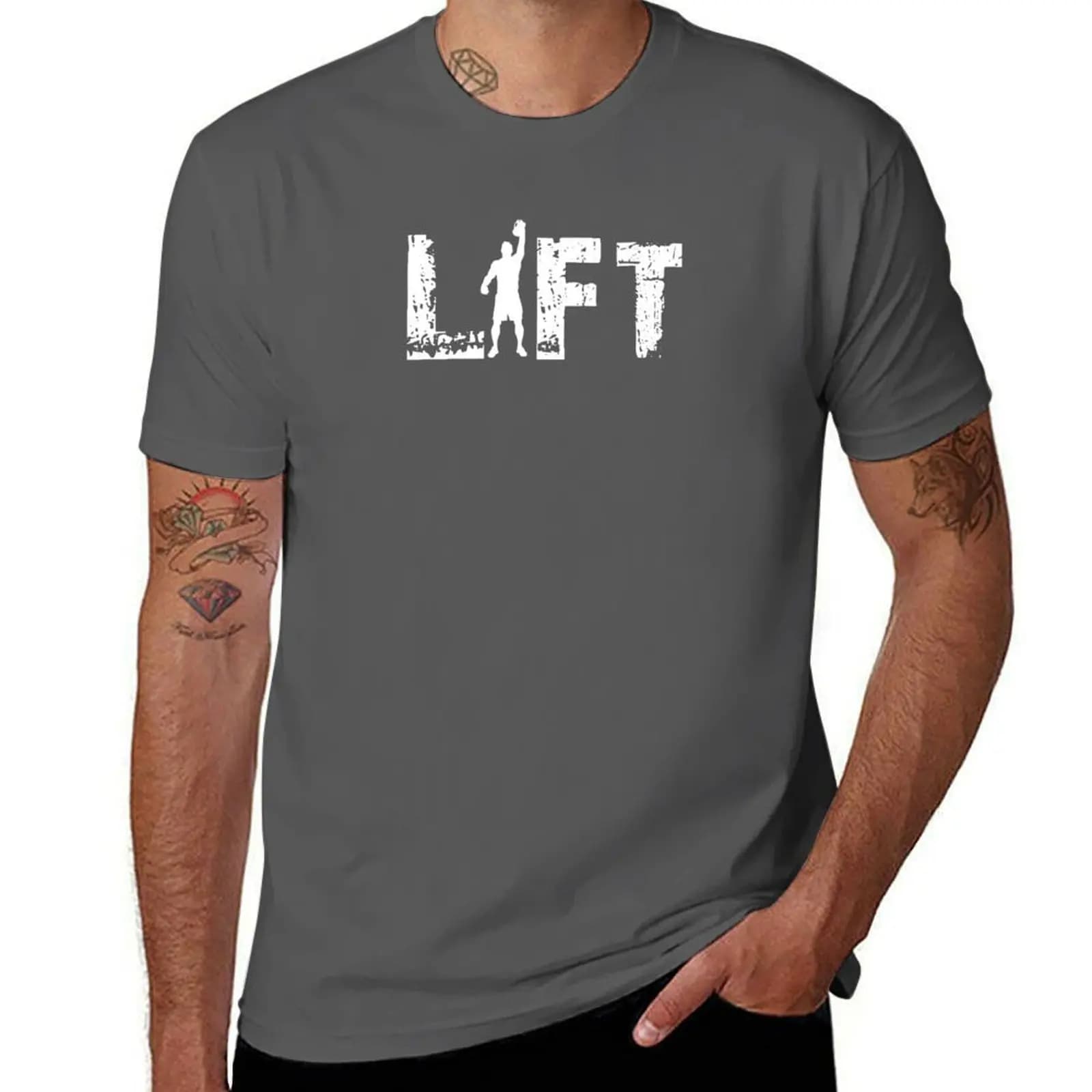 T-shirt Kettlebell Lift, maglietta casual natalizia