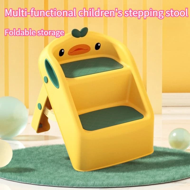 Sgabello per bambini – Scaletta per lavabo, lavandino e scale, sgabello antiscivolo, poggiapiedi per scale