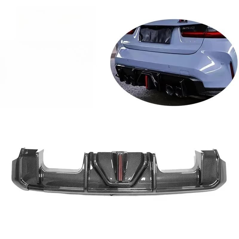 Diffusore Posteriore in Fibra di Carbonio Leggero per BMW G80 M3 G82 G83 M4 dal 2022 in poi