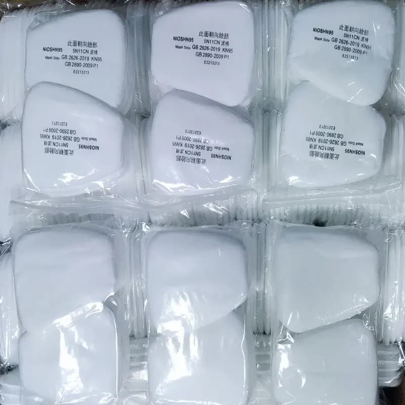 Verniciatura a spruzzo filtri in cotone 5 n11 antipolvere 501 per 3M 6001 6002 6004 6200/7502 cartuccia 6800 maschera antigas respiratore chimico