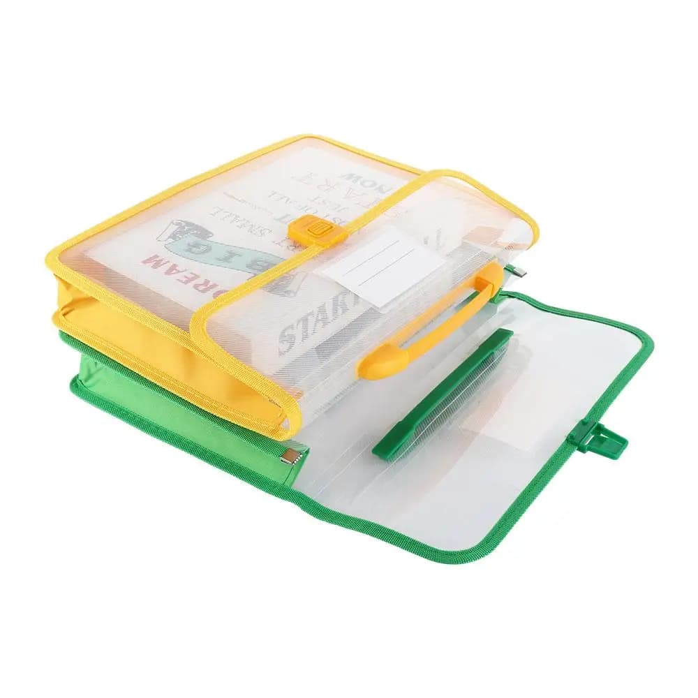 Wallet Home Organization Office Supplies School Expanding File Folders File Storage Bag Document Bag File Folder File Wallet