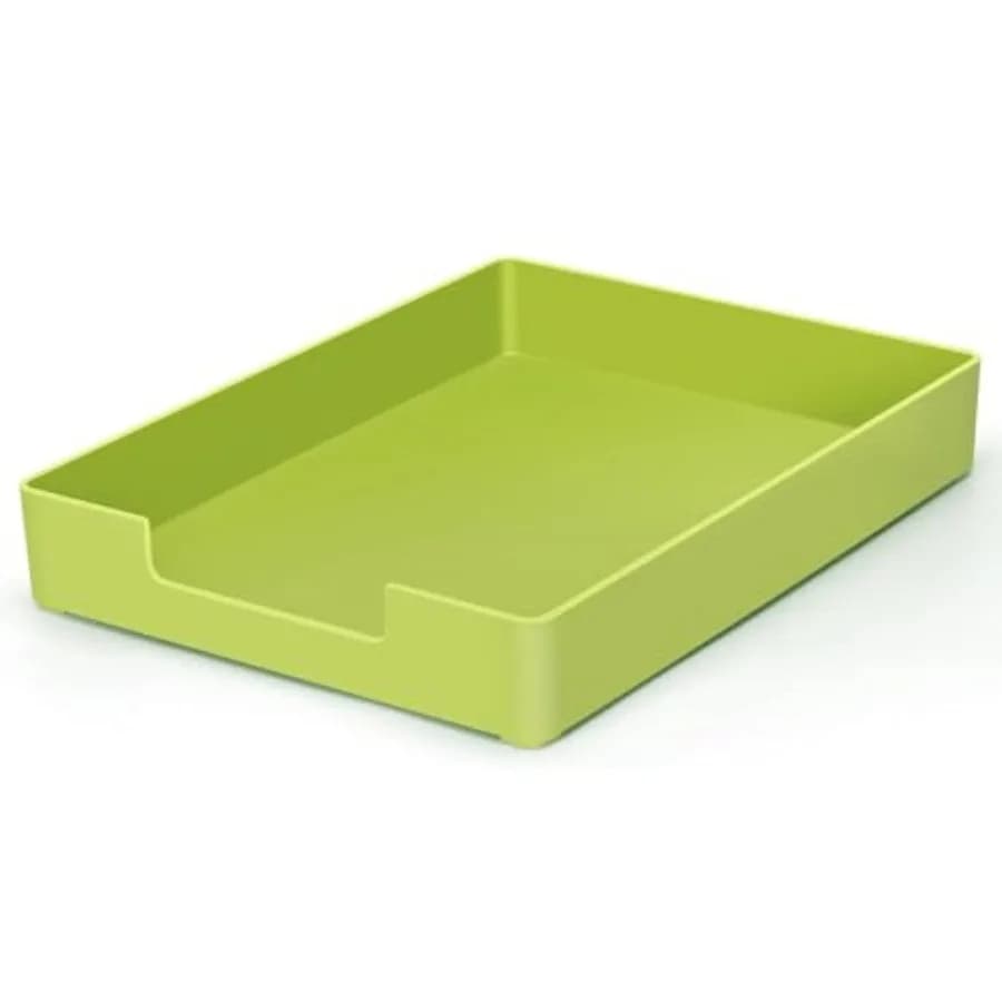 Letter-Size Tray, Desk Drawer Organizer, A4 Plastic Paper Tray for Office, School, Home Storage, and Storage Containers for Gif