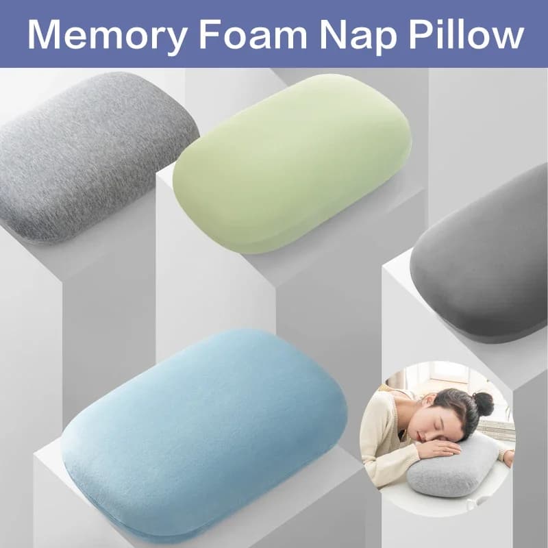 Cuscino per il collo in memory foam multifunzione 1PC Cuscino da viaggio morbido a rimbalzo lento per dormire Cuscino per il pisolino per il massaggio della salute cervicale