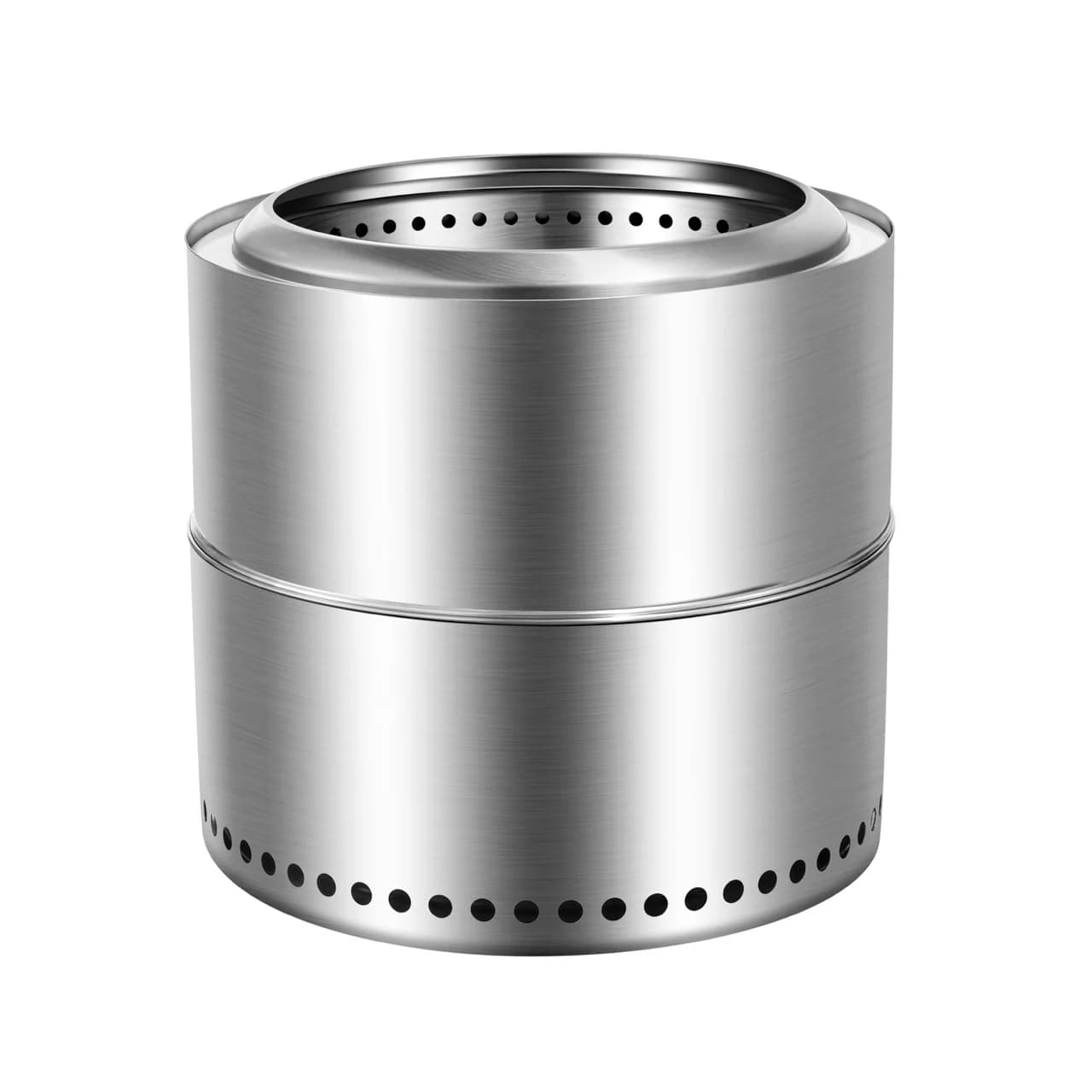 Fornello da Campeggio in Ferro Resistente, Griglia BBQ Pieghevole in Acciaio Inox per Campeggio all'Aperto, Alimentazione a Carbone
