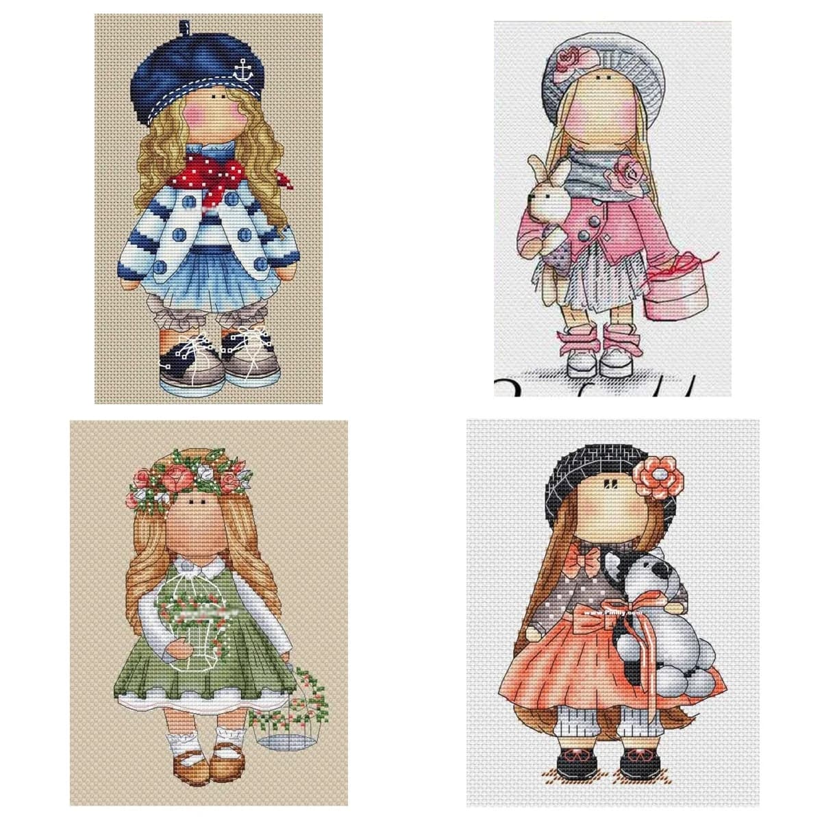 4981 Ross Stitch Kits Sets For Embroidery Cross-stitch Cross Stitch Complete Kit Stich Cross Stitch Set Needle Arts & Craft