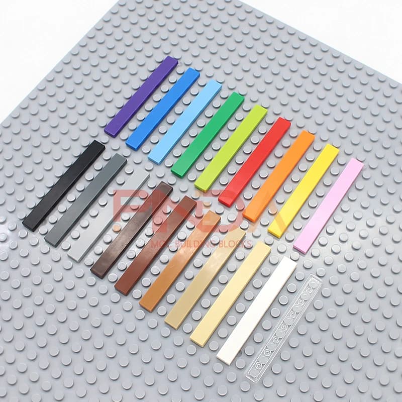 4162 40 Pezzi Kit di Mattoncini 1x8 Parti Sostituibili Compatibili Assemblabili Particelle Fai-da-Te Giocattoli Educativi Tecnologici
