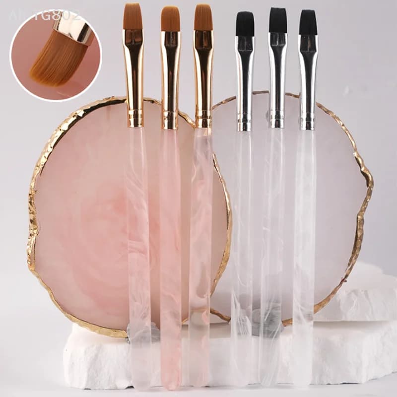 Accessori per Manicure Fai-da-Te, Pennello per Nail Art, Penna per Pittura Unghie in Gel UV e Acrilico