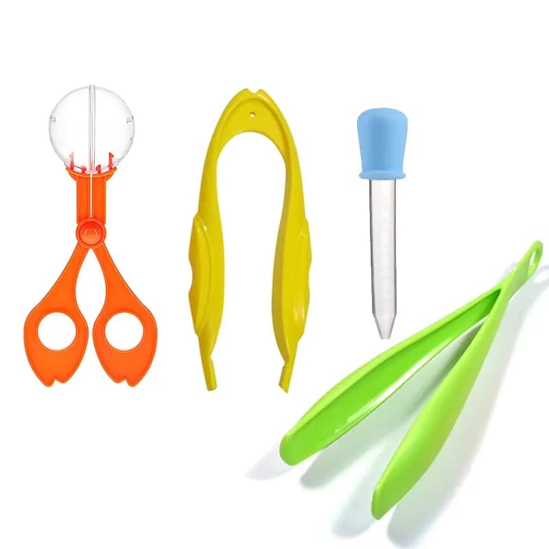 Set of outdoor exploration tools for children from 4 pieces experimental experience of educational toys