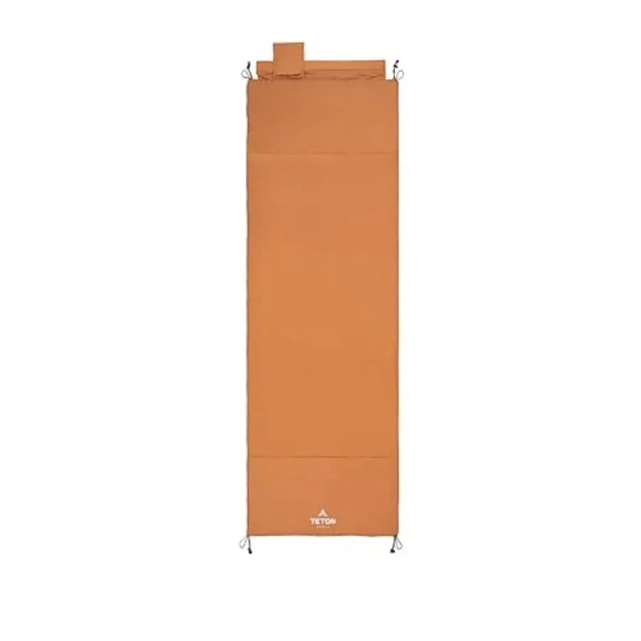 Materassino Teton Outfitter per Lettino da Campeggio, Materasso Extra Spesso e Confortevole per Adulti, Materassino Portatile Arrotolabile, Resistente