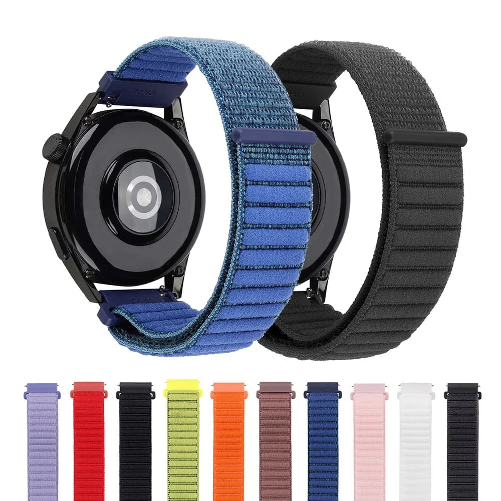 20mm 22mm cinturino orologio per SUUNTO RACE Run/S braccialetto in nylon intrecciato per SUUNTO VERTICAL/Ocean/5 9 PEAK/3 cinturino fitness loop
