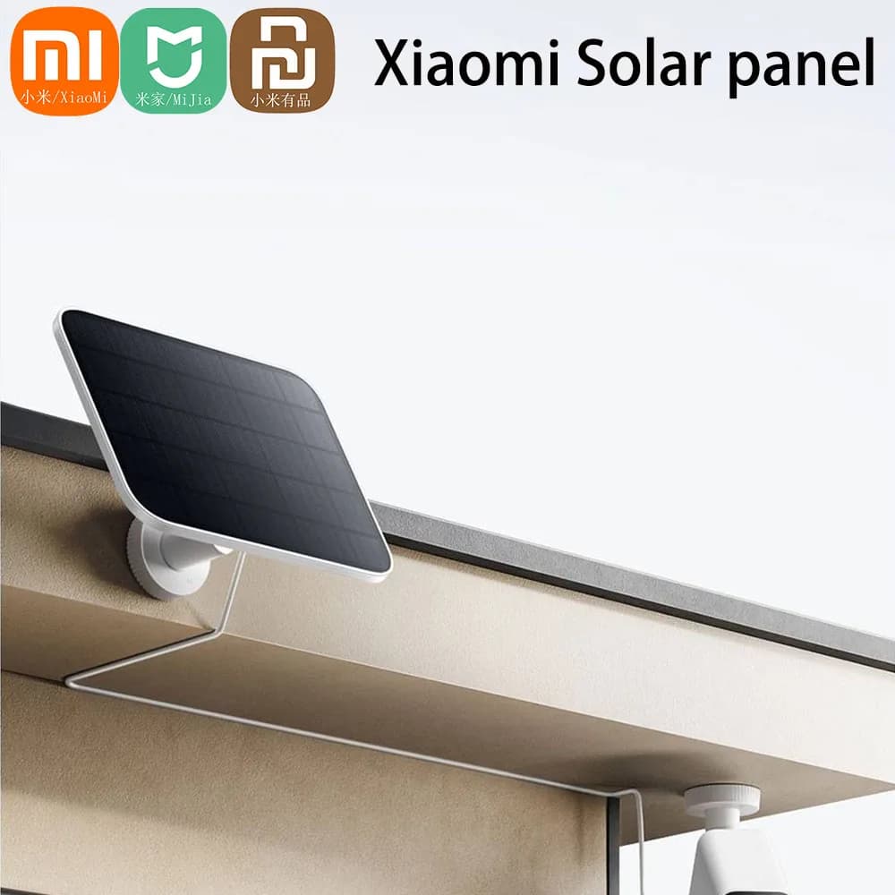 Pannello solare impermeabile IP67 per telecamera esterna Xiaomi solo per fotocamera Xiaomi serie BW Porta USB-C di conversione fotoelettrica