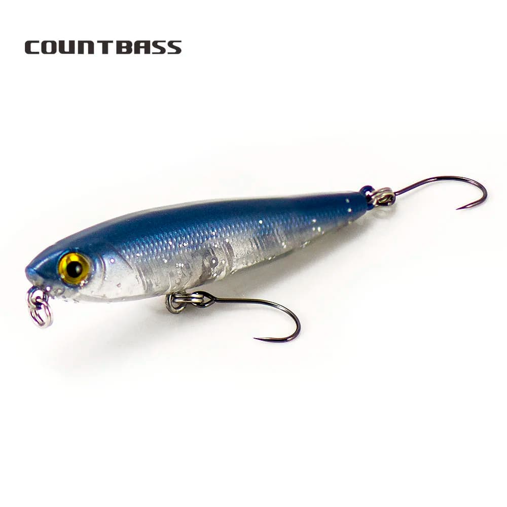 COUNTBASS Wobbler Topwater 55mm 2-3/16" 3g 1/8 oz. Esca galleggiante Matita Plug Esche da pesca per pescatori La Peche Au Leurre Hardbaits